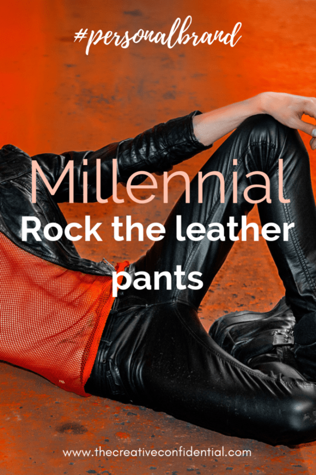 Black-leather-pants-red-background